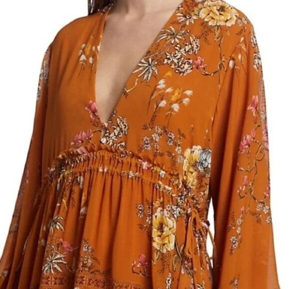 NWT Free People Cherry Blossom mini dress - Picture 3 of 7
